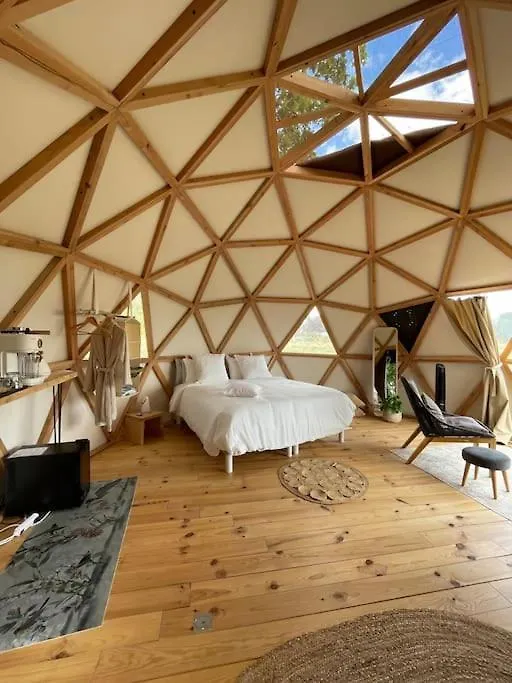Dome Insolite Cedre Jacuzzi Et Petits Dejeuners Inclus Lagraulet-du-Gers Tente de luxe